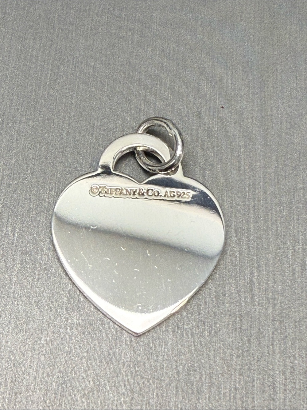 Tiffany & Co. Polished Sterling Silver Heart Pendant